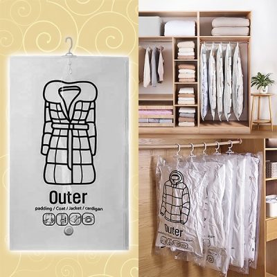 Viseče vrečke za vakuumsko shranjevanje (4 kosi) | VACUHANG