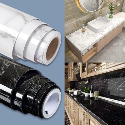 Samolepilna folija v videzu marmorja (45 cm x 300 cm) | MARBLEEX