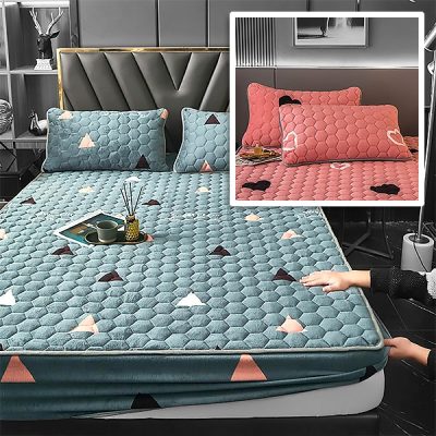 Mehek in eleganten komplet posteljnine (prevleka za vzmetnico + 2x prevleka za vzglavnik) | VELVETLUX