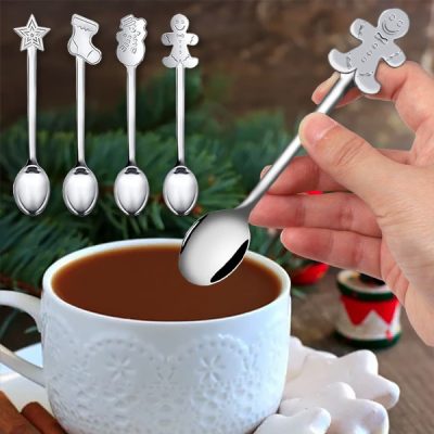 Božične dekorativne žlice (4 kosi) | XMASSPOON