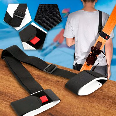 Nastavljiv trak za nošenje smuči na rami | SKITREK