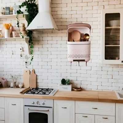 Stensko držalo za kuhinjske pripomočke | UTENSILKO