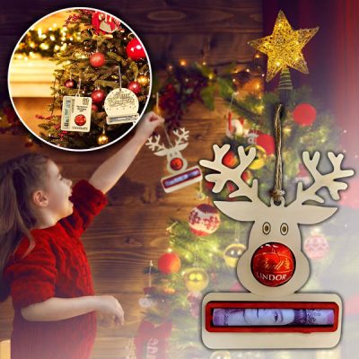 Božični okraski s sponko za denar (3 kosi) | ORNATASTIC