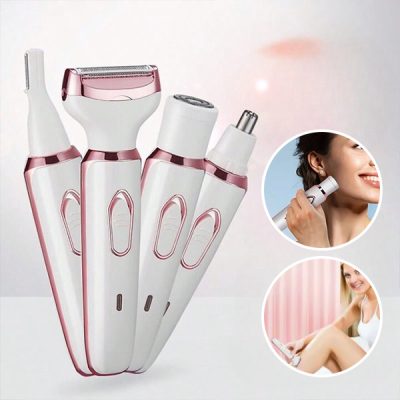 4-v-1 električni brivnik za dame | LUNATRIM