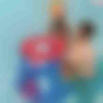 Napihljiv košarkarski koš za bazen | DUNKSPLASH