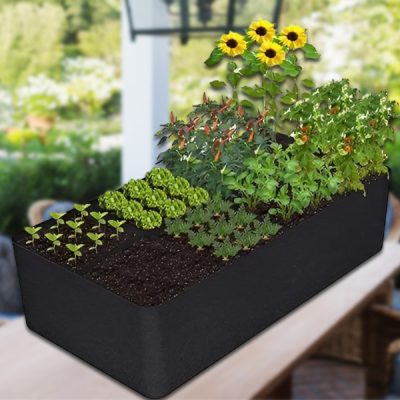 Dvignjena vrtna greda iz blaga | FLORAISE