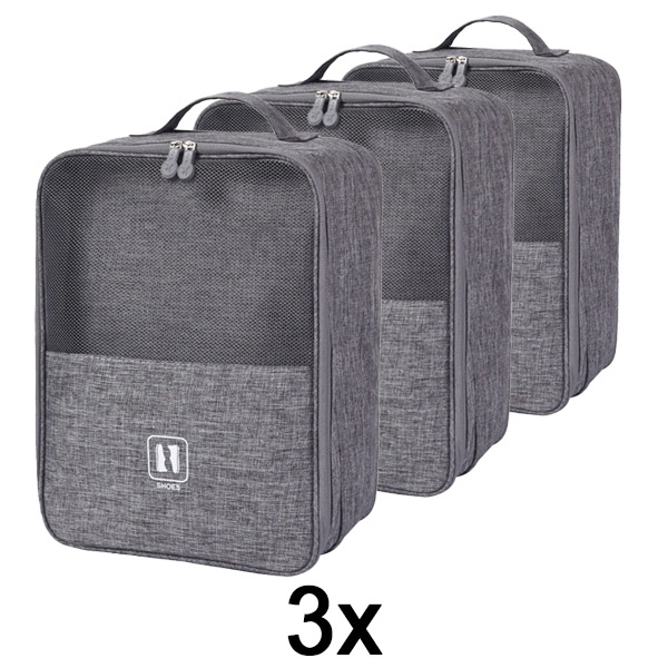 3x Potovalna torba za čevlje | SHOEPACK