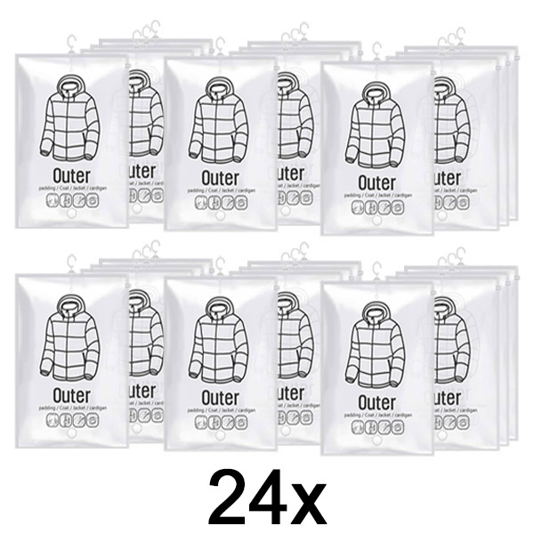 6x Viseče vrečke za vakuumsko shranjevanje (4 kosi) | VACUHANG