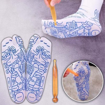 Aktivirajte točke zdravja – refleksološke nogavice za vsakodnevno masažo | FEETRA