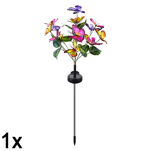 1x Zunanje solarne luči z metulji | FLUTIX