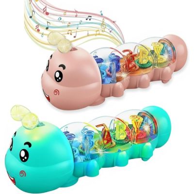 Interaktivna glasbena gosenica za plazenje | CATERLY