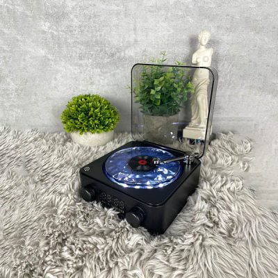 Retro zvočnik s projekcijo valov | VIVAPLAY